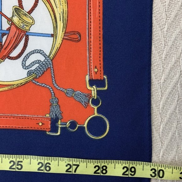 Chic and Timeless Equestrian-Style Scarf - Picture 2 of 9